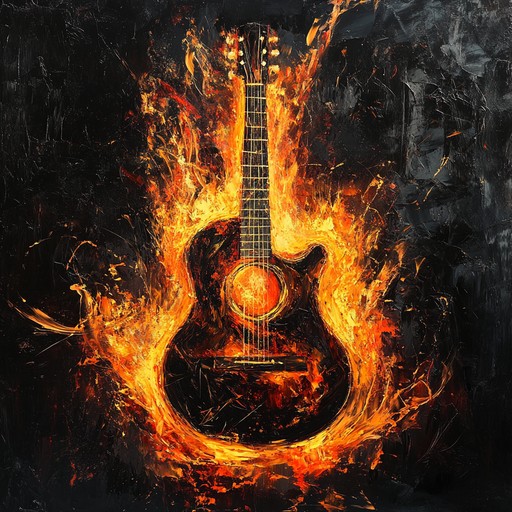 An instrumental hard rock song blending soulful harmonies with intense riffs, capturing the essence of heartfelt emotions through dynamic melodies