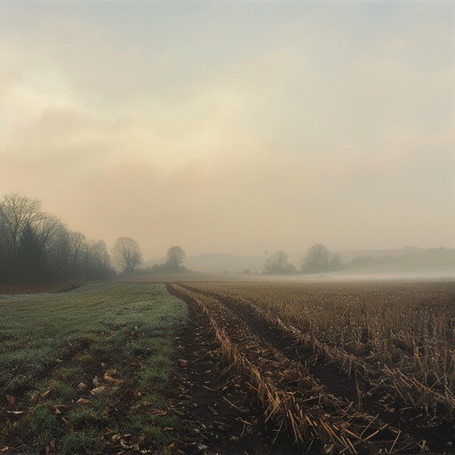 A serene and calming ambient track featuring gentle, atmospheric pads and soft, melodic textures that evoke the peaceful tranquility of a misty morning landscape. Delicate layers of synths and subtle nature sounds create an immersive and meditative atmosphere, perfect for relaxation or introspection.