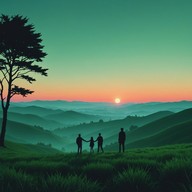 feel the vibrancy of a morning dance