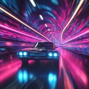 retro synths evoking a reflective urban night drive