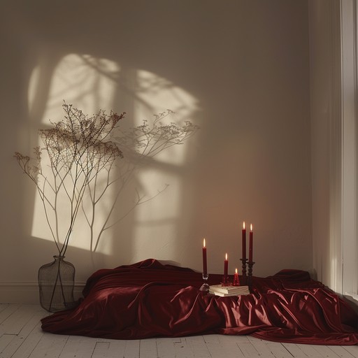 The track combines a bass guitar with smooth synth pads, inviting listeners into a private, intimate space filled with passion and warmth for unforgettable late night connections.