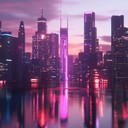 urban night sounds blend into futuristic garage instrumental journey