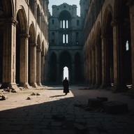 reflections of solitude in desolate echoes