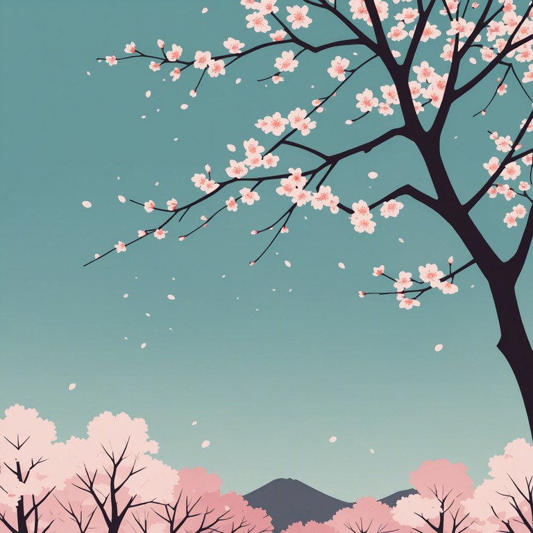 A poignant piece that encapsulates the ephemeral beauty of cherry blossoms, symbolizing both the transient nature of life and the optimism for renewal. Soft piano notes and underlying strings create a texture that feels both tender and elegantly sad, perfect for reflective or poignant scenes in anime. Designed to evoke feelings of nostalgia intertwined with a subtle sense of hope