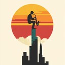 an exhilarating jazz house anthem evoking triumph and pure joy.