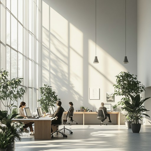 Experience a calming yet motivating atmosphere through this music, where ethereal ambient sounds merge seamlessly with inspirational corporate melodies. Perfect for creating a stress free environment in corporate settings, it elevates presentations and relaxation spaces alike with its dreamlike and serene qualities.