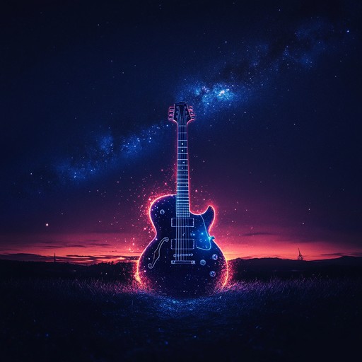 Melding soulful expressions with punk's raw intensity, this instrumental evokes a deep, dreamy escape into the night sky.