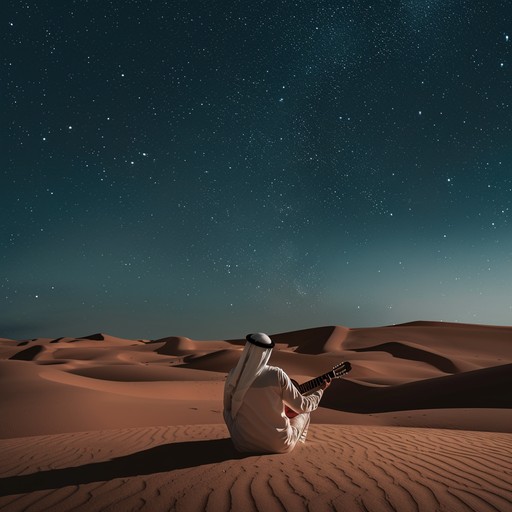 A deeply emotional piece blending ancient oud melodies with lush orchestral arrangements, capturing the mystique of desert nights. The music tells stories of ancient lovers and lost civilizations, evoking both wonder and melancholy.