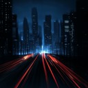intense drum and bass track capturing the feeling of a chase