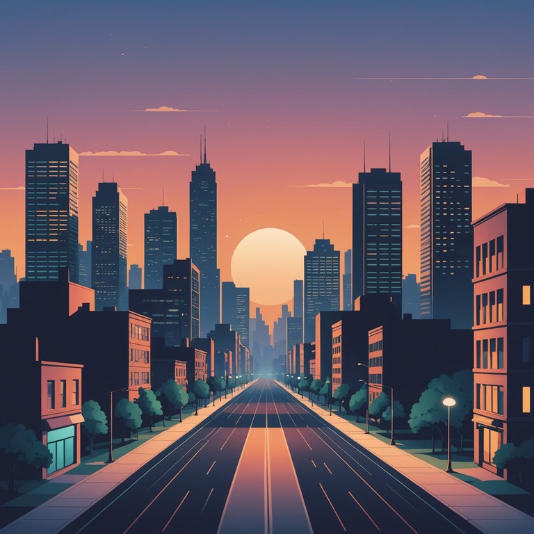 This track combines the soothing elements of smooth jazz infused keyboards with a soft hip hop rhythm, ideal for evening unwinding or a reflective workspace ambiance. Perfect for setting a peaceful, yet contemporary mood.