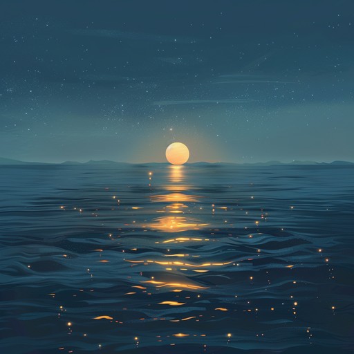 Imagine a boundless ocean under a starlit sky, this track is all about evoking the depths and mysteries of the sea at night, combining a sense of vastness with a touch of enigma.