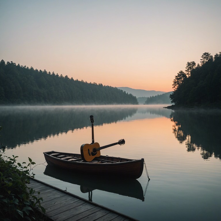 Echoes of serenity evokes a tranquil and introspective mood, providing a backdrop for reflection and peace. Soft guitar tunes harmonize with the essence of folk storytelling, guiding the listener through tranquil landscapes of sound.