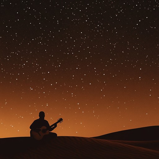 An instrumental piece crafted to evoke the vastness and mystery of a moonlit desert night. The haunting melody, driven by the evocative sound of the oud, aims to transport listeners to the heart of the middle eastern landscape, stirring deep emotions of longing and enchantment. The dynamic range fluctuates between soft whispers and intense crescendos, mirroring the undulating dunes and the ever changing desert winds.