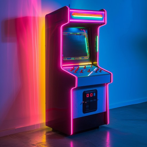 Brimming with playful energy, this chiptune track revives the retro magic of classic arcade games. Joyful synthesizer rhythms and bright electronic sounds dance exuberantly, capturing the essence of childhood fun and excitement in a modern electronic style.