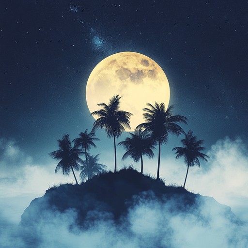 An instrumental track that blends mysterious melodies with tropical rhythms, evoking the sensation of exploring a hidden island under starlight. Ethereal sounds intertwine with lush percussion to create an immersive, enigmatic atmosphere.