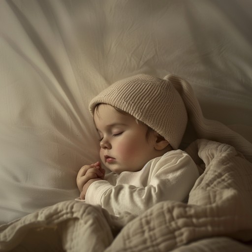 This soft, calming lullaby features a simple, repetitive melody that gently rocks the baby to sleep. The delicate instrumentation creates a peaceful, comforting atmosphere, perfect for winding down at bedtime. The song's slow, steady rhythm mimics the soothing motion of a cradle, while the warm harmonies and tender tones wrap the baby in a cozy musical blanket. As the lullaby progresses, the volume gradually decreases, easing the child into a tranquil slumber.