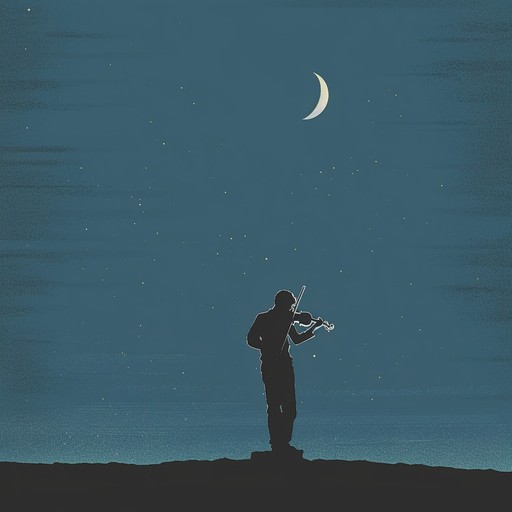 Let the haunting sound of the solo violin guide you through a mystical nighttime landscape, tinged with romance and mystery. The soft, lyrical melodies meld with gentle orchestration to evoke a sense of enchanted love under the stars.