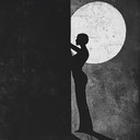 tender tango, capturing loneliness on moonlit nights