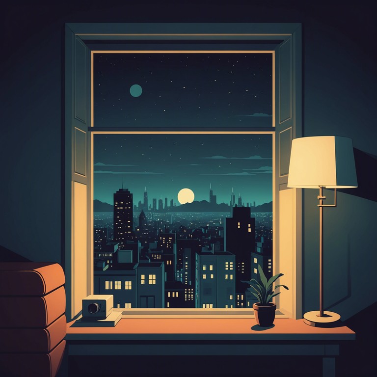 A longing, reflective lounge track that exudes a deep sense of nostalgia and unrequited love. The soft, intricate melodies invite the listener into a world of introspection and subtle desire, painting a sonic landscape of quiet night time contemplation by a misty window.