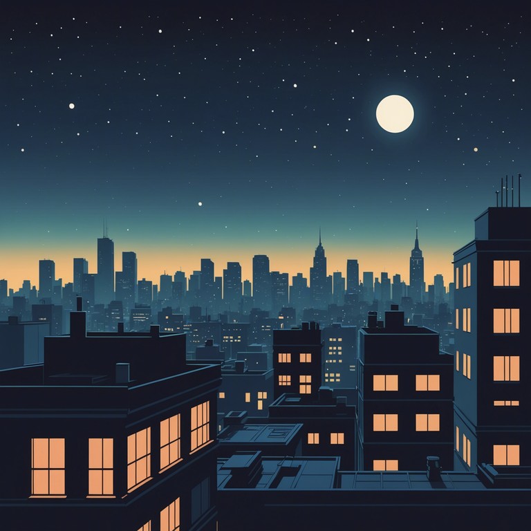 Imagine walking through a dimly lit cityscape, where each footstep syncs with a chill, relaxing grime beat. This alternative track merges gentle grime rhythms with softer musical elements, creating a peaceful nighttime mood.