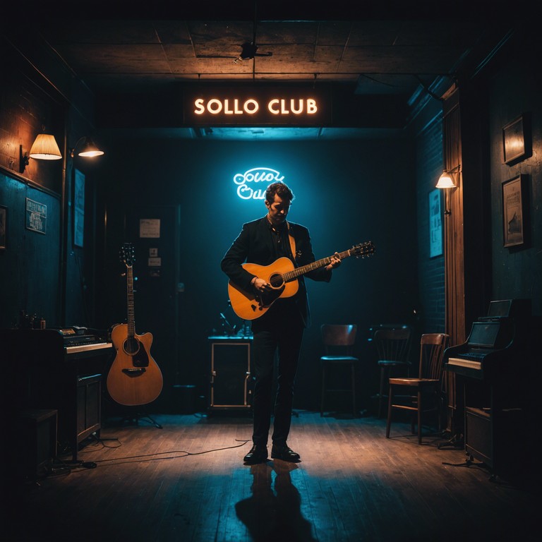 This track features deep, soulful guitar melodies intertwined with a laid back rhythm section that encapsulates the essence of a late night blues bar. The song progresses with a gradual building of emotional intensity, letting each note resonate with a feeling of solitude and reflection.