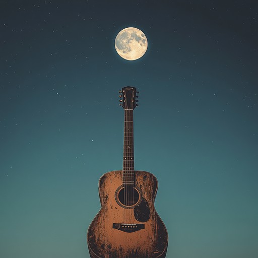 A gentle, contemplative blues instrumental expressing intimate reflections, evoking memories bathed in the soft, silver light of a midnight moon. The slow, heartfelt guitar sways delicately, carrying the listener through waves of nostalgia and yearning. This intimate blues track soothes with its haunting melodic lines while offering quiet solace.