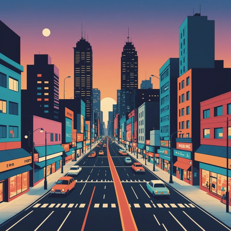 Imagine a bustling cityscape where each sound contributes to a vibrant, ever changing musical tapestry. This track captures the essence of urban life, transforming everyday city sounds into a lively, energizing symphony. The amalgamation of unusual rhythms and unexpected sonic experiments make this composition both groundbreaking and invigorating.