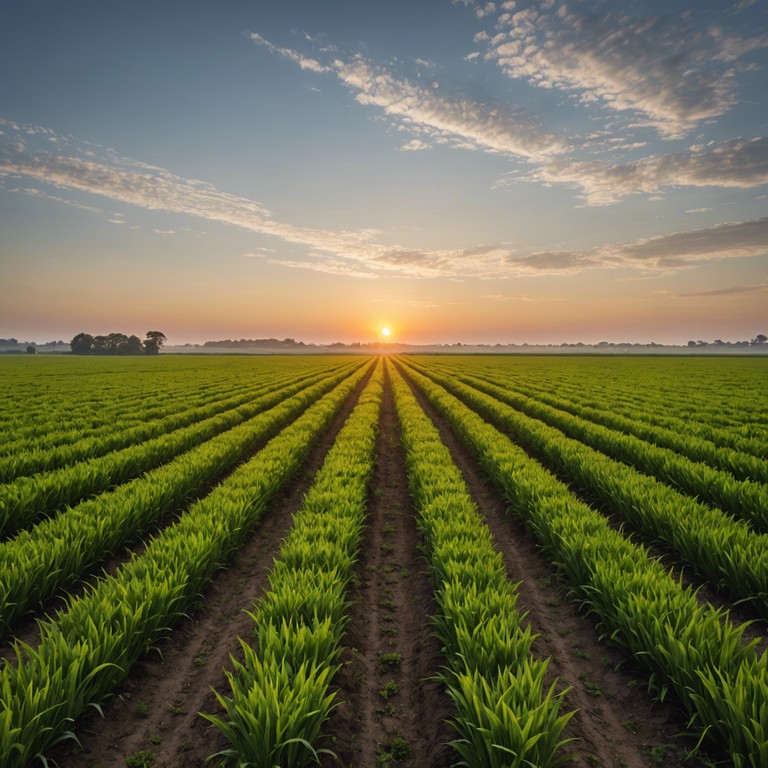 This track embodies the first light of dawn cascading over endless, golden wheat fields. With a gentle yet uplifting rhythm, it invokes a sense of freedom and the fresh start of a new day, reminiscent of a peaceful, rural countryside awakening. A perfect blend of euphoria and country aesthetics, ideal for moments of reflection or inspiration.