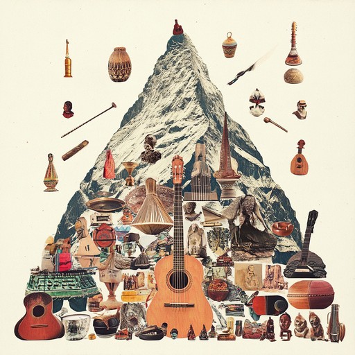 An instrumental piece that fuses traditional ethnic instruments and melodies to create a majestic soundscape. The music transports the listener through various cultural landscapes, highlighting the beauty and diversity of global musical traditions.