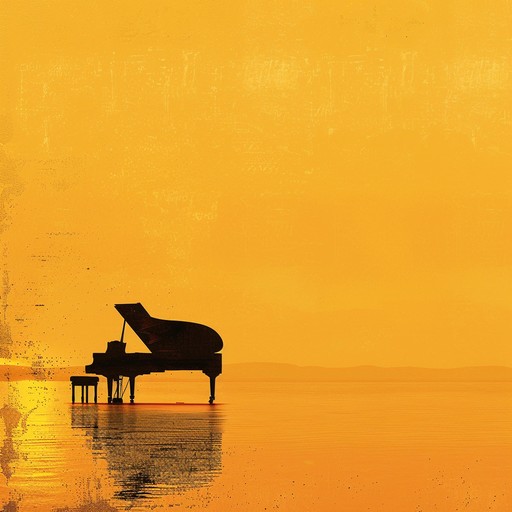 A gentle piano composition that captures the wistfulness of a setting sun, creating a backdrop for introspection and deep emotional reflection. The simple yet profound melody flows gracefully, making it ideal for quiet, contemplative moments or background ambiance.
