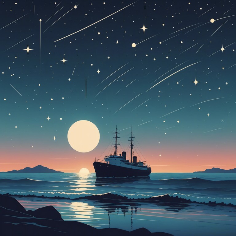 Echoing the depth of the night and the reflection of stars on sea waters, this variant emphasizes the quiet reflection and yearning of sailors stationed away from their homeland. Various harmonics of the balalaika blend with subtle sea breezes, enhancing the haunting yet comforting serenade that guides the listener to distant thoughts and memories.