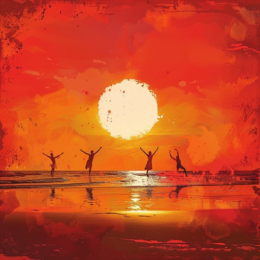 This instrumental rumba captures the grandeur of a sunset with vibrant rhythms and passionate melodies, allowing listeners to feel the warmth and beauty of the twilight hour.