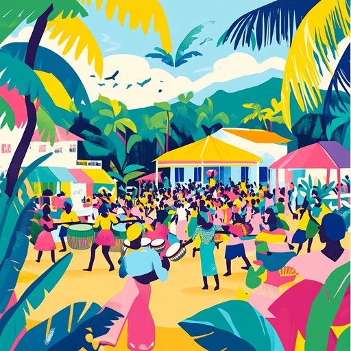 Immerse yourself in the joyous rhythms of caribbean life with vibrant steel drums and percussion. Experience scenes of sun drenched beaches, spirited dancing, and pure celebration