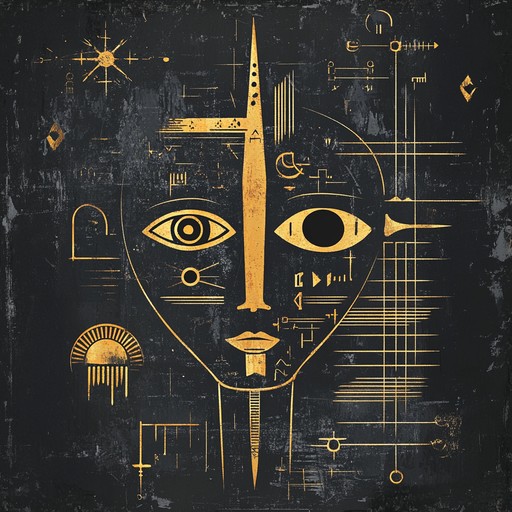 A captivating track reimagining egyptian themes within tribal techno, delivering an energetic, mystical sonic experience evoking timelessness.