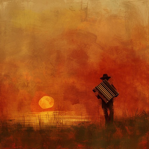 An elegant tango piece that dances through the golden hour, where the accordion’s mellow harmony serenades the listener, enriched with subtle atmospheric layers. Perfect for serene moments and reflective evenings.