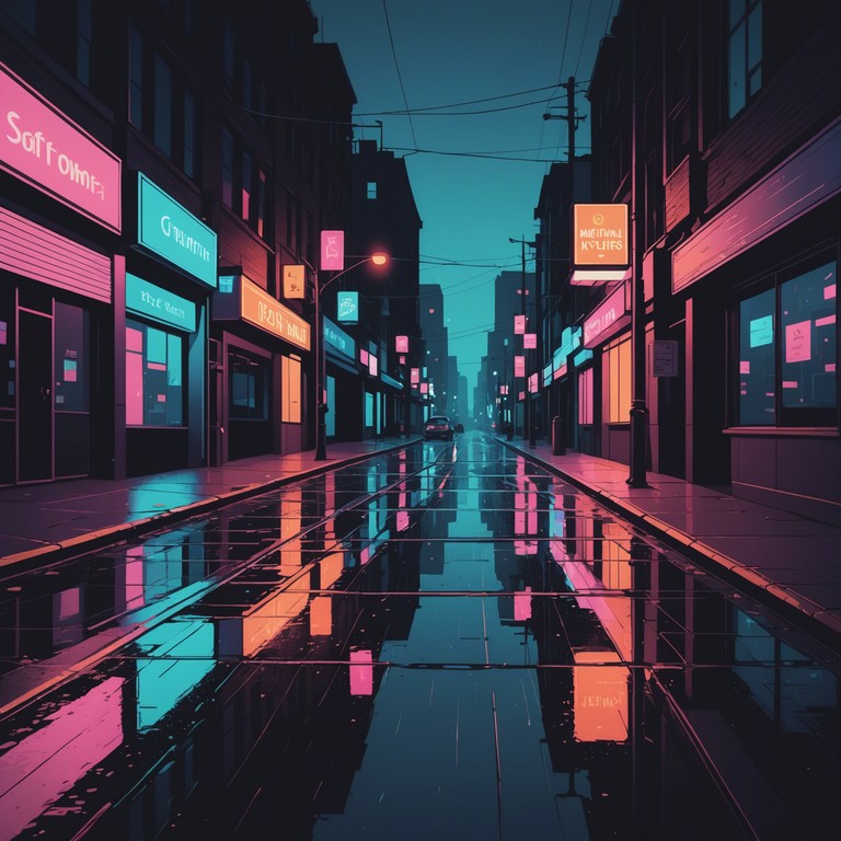 A track that encapsulates the essence of city life at night, blending the ambient urban sounds with smooth electronic waves to create a soundscape that's both reflective and modern. The gentle hum of distant traffic and the occasional echo of footsteps pave the way for a serene musical journey.