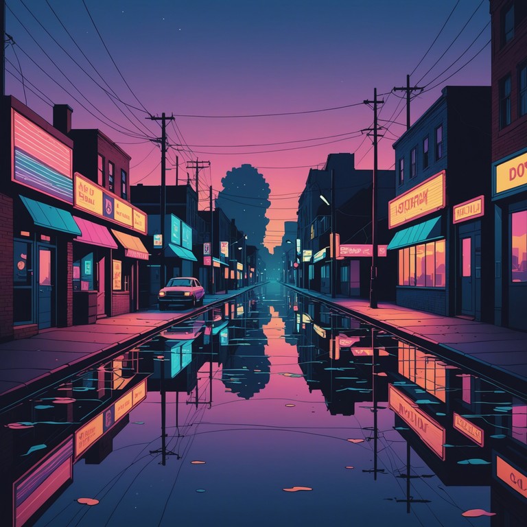 This track transports listeners back to the golden age of synthpop, layering nostalgic synthesizer tones with a modern twist to create a captivating soundscape that feels both retro and fresh. Dive into a world where neon lights and timeless rhythms merge in a shower of evocative sounds.