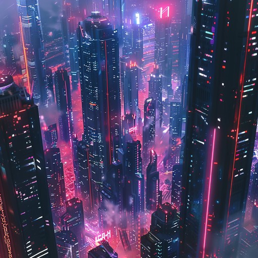 This instrumental piece navigates through a futuristic metropolis, merging shimmering synths and pulsating beats to create an immersive soundscape. The neon lights and towering skyscrapers come to life as layers of electronic sounds intertwine, guiding listeners on a mesmerizing journey through a spectral city. The use of reverberating melodies and rhythmic patterns evokes a dreamlike state, perfect for moments of introspection and wonder.