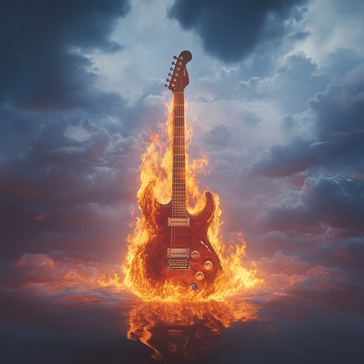 An electrifying hard rock instrumental that blends soaring guitar melodies with driving rhythms to convey the intense emotions of passionate love. The piece features dynamic contrasts, from powerful riffs to tender interludes, symbolizing the highs and lows of a profound romantic connection.