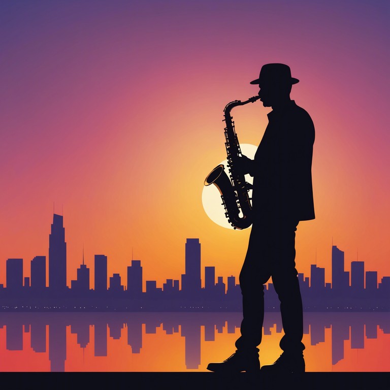 A fusion where smooth jazz saxophone lines intertwine with dynamic house beats, crafting an uplifting soundscape perfect for sophisticated lounges or energetic night drives. The track aims to bridge the gap between relaxation and exhilaration, using complex jazz harmonies over a steady, dance inducing house tempo