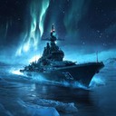 instrumental blending futuristic sounds with russian naval themes.