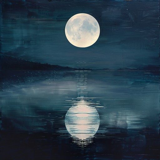 A gentle cascade of piano notes intertwine to create a mesmerizing contemporary classical piece, evoking the tranquility and otherworldly beauty of a moonlit night. Each note reverberates, mirroring the serene reflections on a still lake, pulling listeners into a state of deep relaxation and contemplation.