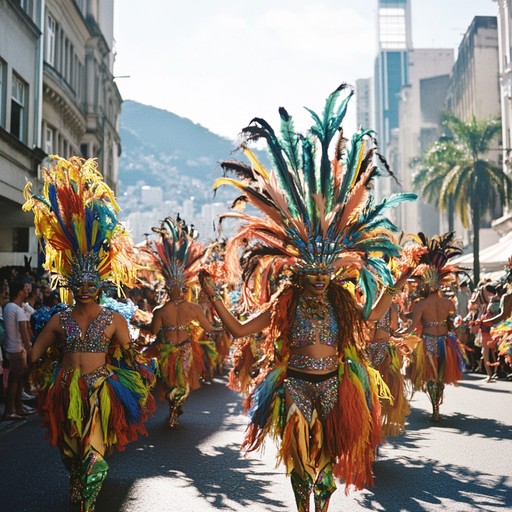 This instrumental track captures the exuberant energy of a brazilian carnival, combining lively samba beats with radiant melodies that uplift the spirit and inspire movement