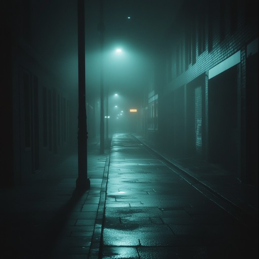 This track combines dark, brooding lofi beats with eerie ambient undertones that evoke the unsettling feeling of wandering through an abandoned city at night. Its minimalist approach focuses on creating a haunting atmosphere with subtle, haunting melodies layered over grainy textures.