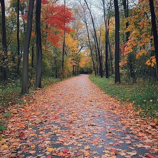 In an alternative rendition, this version emphasizes the echo of each guitar note against a backdrop of a forest in mid autumn, highlighting the transient beauty of changing seasons and the quiet echo of nature's cycle.