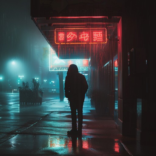 This composition brings together dark, enigmatic beats with mysterious overtones, crafting a suspenseful and haunting soundscape. Utilizing minor scales and discordant synth layers, the piece draws listeners into a shadowy urban narrative filled with tension and intrigue.