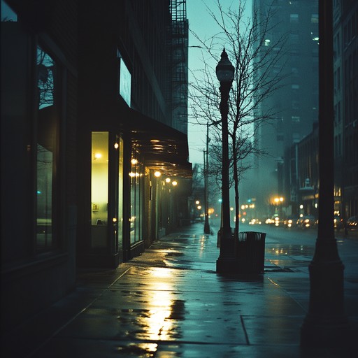 A reflective journey through the quietude of a midnight metropolis, capturing the serene beauty and thoughtful loneliness of urban nights. The gentle piano melodies evoke a sense of calm introspection, painting an aural picture of deserted streets bathed in soft lamplight. Each note resonates with the quiet whispers of the city, inviting listeners to pause and reflect.