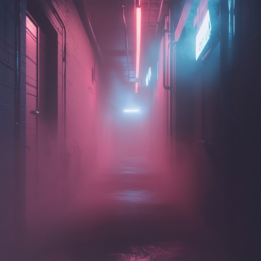 Immerse yourself in a surreal auditory journey through shadowy neon alleyways. This track combines the head nodding rhythms of phonk with a swirling, psychedelic soundscape. Imagine distorted cowbells and ethereal synthesizers drifting through dense layers of basslines and echoing, trap inspired beats. Crafted to evoke a dreamlike yet menacing atmosphere.