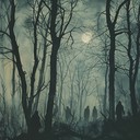 eerie melodies with gothic elements and nature sounds