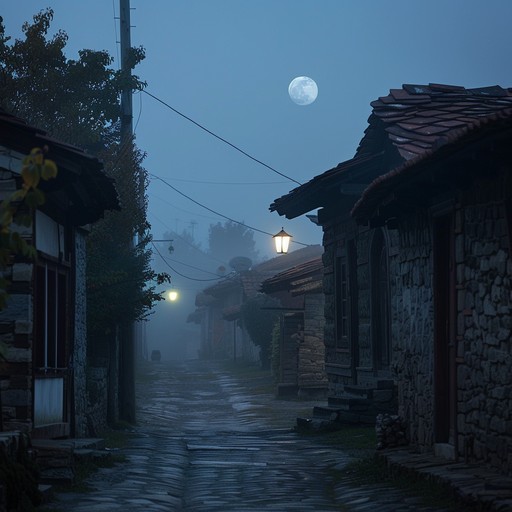 Blending traditional bulgarian soundscapes with eerie, suspenseful motifs, this piece leads the listener through a shadowy narrative filled with tension and curiosity.